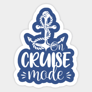 On Cruise mode, Cruise Funny Cruise Sticker